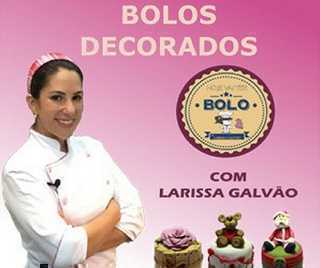 Curso de Bolos Decorados com Larissa Galvão