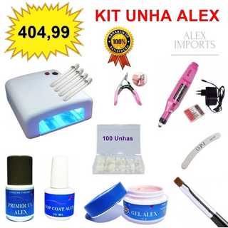 Kit de Unha / Cuiabá MT / Loja Alex Imports MT