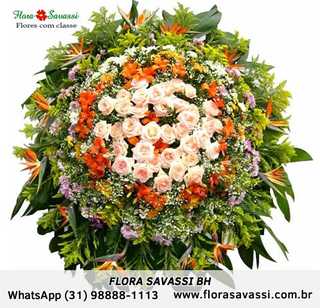 Coroas de Flores R$ 210.00 Cemitérios e Velório de Bh sem Taxa Entrega