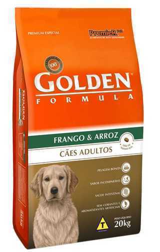 Ração Premier Golden Formula Cães Adultos Frango e Arroz 20kg