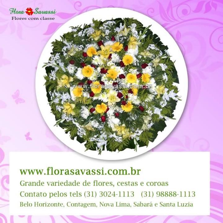 Funerária Grupo Zelo Floricultura Coroa de Flores Ribeirão das Neves