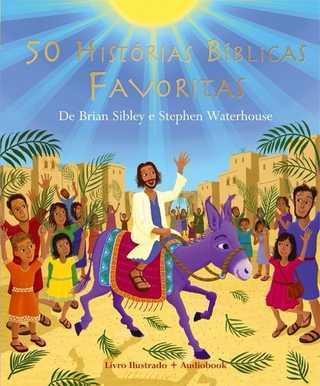 Livro 50 Histórias Bíblicas Favoritas com CD