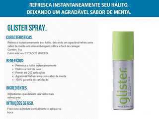 Spray Refrescante Bucal Glister (eua)