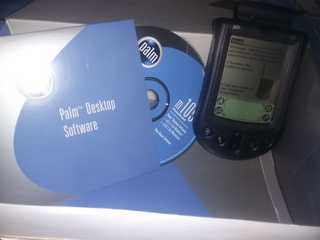 Palm Top M 105 .na Caixa com Manual e CD de Instalação Funcionando 10
