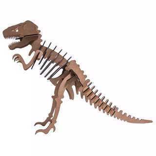 Quebra Cabeça Mdf 3d Dinossauro Tiranossauro Rex Pasiani