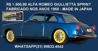 Alfa Romeo.bandai Toys. Giulietta Sprint Veloce