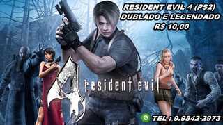 Resident Evil 4 Dublado e Legendado (ps2)