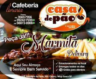 Marmitas Delivery Cafeteria Casa do Pão