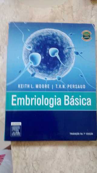 Livro Embriologia Básica Keith Moore 7 Edição
