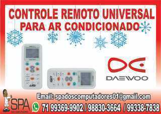 Controle Universal para Ar Condicionado Daewoo em Salvador BA