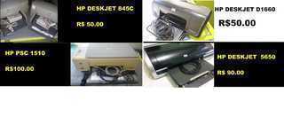 Impressoras.. Hp Deskjet 845c ...hp Deskjet 5650 Multifuncional... Hp