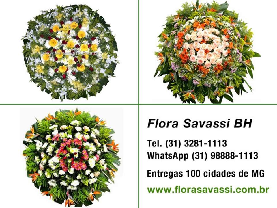 Santa Casa Floricultura Entrega Coroas de Flores Velório Santa Casa Bh