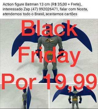 Action Figure Batman Azul 13 Cm