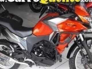 Moto Kawasaki Versys X300 Cor Laranja Ano 2018 Copacabana