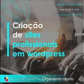 Criação de Sites Profissionais em Wordpress