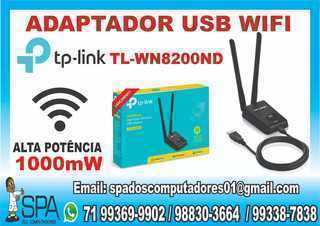 Adaptador Wifi Tp-link Tl-wn8200nd em Salvador BA
