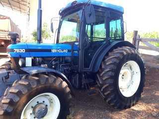 Vende-se Trator New Holland New 7630 - Ano 2002