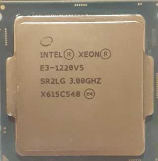 Processador Intel Xeon E3-1220v5 3.0ghz 8mb / Sr2lg