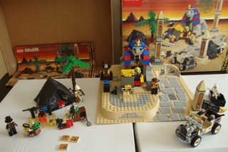 Lego 5978 - Desert Sphinx Secret Surprise Completo com Manual e Caixa