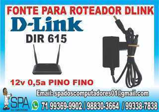 Fonte para Roteador D-link 615 em Salvador BA
