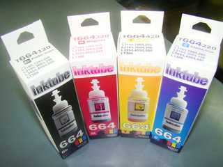 Tinta Epson Ecotank Frasco 70 ML R$ 16,00 Cada