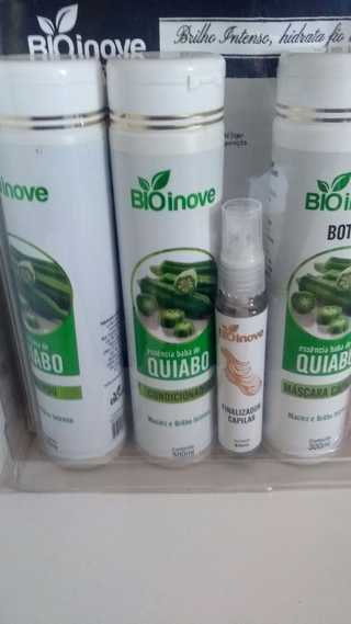 Kit Shampoo Extrato de Quiabo