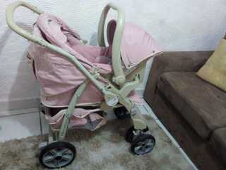 Carrinho De Bebe C Bebe Conforto C Base Burigotto Desapega