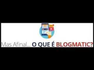 Blogmatic Lojas Site Blog Tráfego