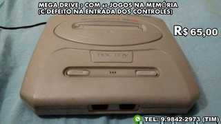 Mega Drive 3 (leia Descrição)