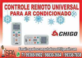 Controle Universal para Ar Condicionado Chigo em Salvador BA