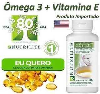 ômega 3 + Vitamina e (óleo Peixe 90 Cápsulas) Dura 3 Meses