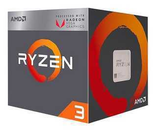 Processador Amd Ryzen 3 2200g 3.5ghz/3.7ghz 4 Núcleos - Cooler Wraith