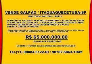 Vende Galpão - Itaquaquecetuba-sp