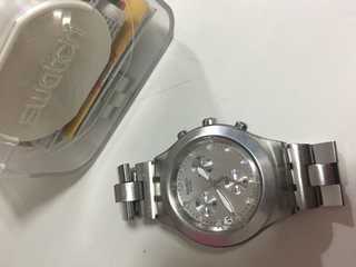 Relógio Swatch Swiss Original Prata