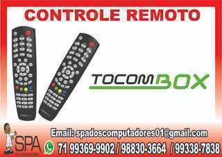 Controle Remoto para Receptores de TV Tocombox em Salvador BA