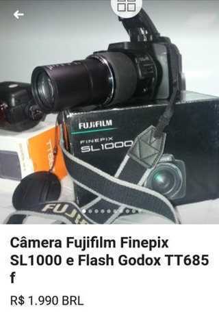 Câmera Fujifilm Finerix Modelo Sl 1000