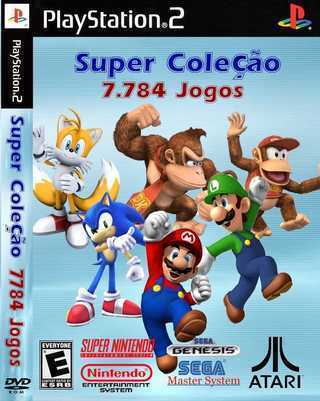 Super Coleção 7784 Jogos Playstation 2 (paralelo)