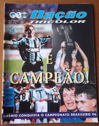 Revista Grêmio Campeão Brasileiro 1996