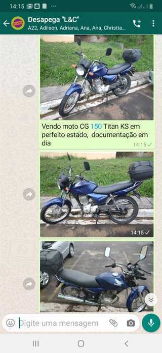 Moto CG 150 Titan Ks