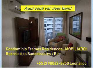 Apartamento Frames Residences Recreio / RJ - Alugo