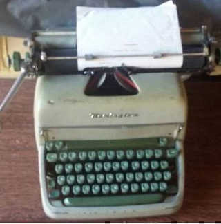 Máquina de Escrever Remington – Retrô/antiguidade/vintage