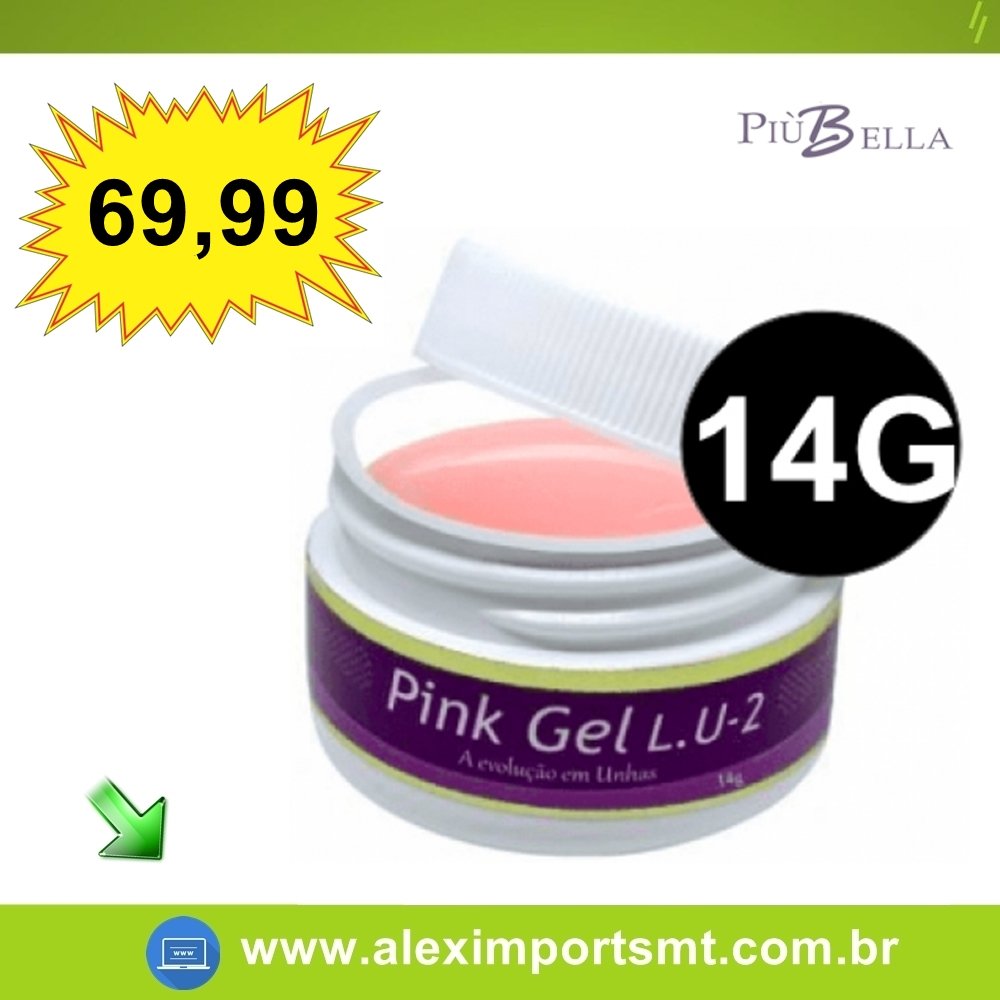 Gel Piu Bella 14g / Cuiabá / Alex Imports MT