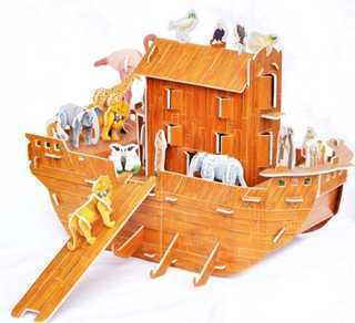 Quebra Cabeça Arca de Noé 3d