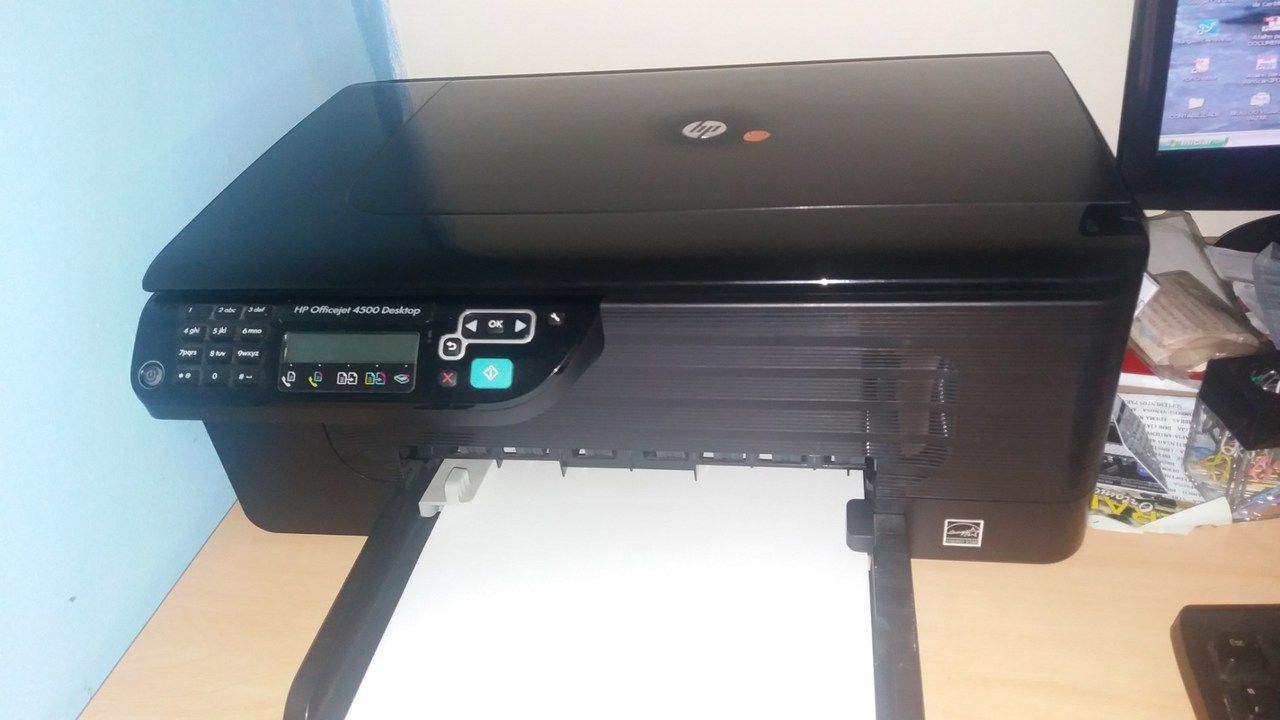 Принтер hp officejet 4500 не печатает