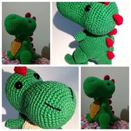 Amigurumi Dinossauro Trex