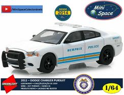 Greenlight 2011 Dodge Charger Pursuit Memphis Polícia 1/64