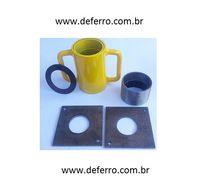 Caneca Rosca Luva Porca Kit de Rosca P Escora Metalica em Cabo de Sto