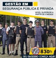 Curso Superior Sequencial Gestão em Segurança Pública e Privada