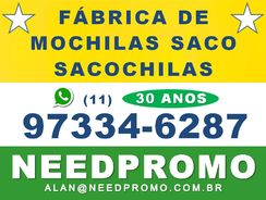 Fabrica de Sacochila Promocional? Fabricas de Sacochilas Promocionais?