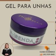 Gel de Unha Piu Bella para Aplicação de Unhas Artificiais